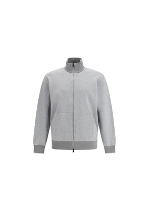Brioni Gray Cotton Sweatshirt - S