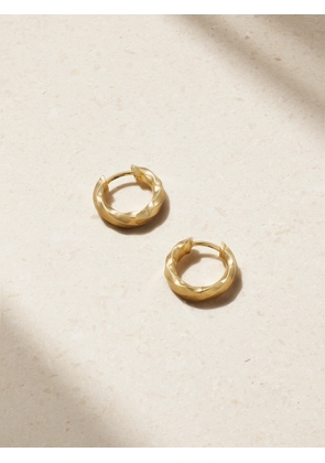 David Yurman - + Net Sustain Cable Edge 18-karat Recycled Gold Hoop Earrings - One size