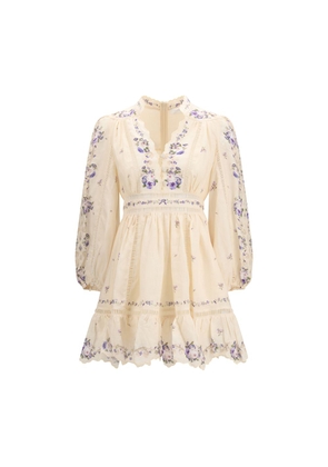 Zimmermann Beige Linen Casual Dress - 1