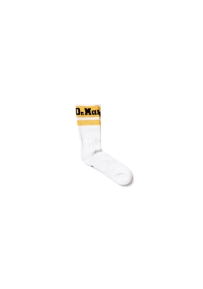 Dr. Martens White Cotton Socks - 42-48