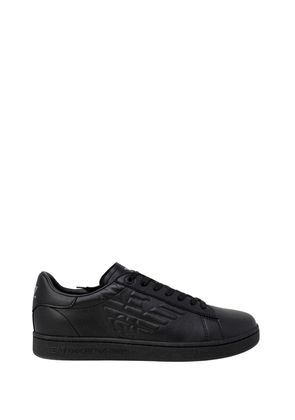 EA7 Emporio Armani Black Polyester Low Top Sneakers - EU44.5/US11.5