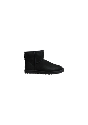 UGG Black Suede Leather Ankle Boots - EU44/US11