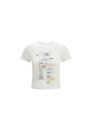 MM6 White Cotton T-Shirt - M