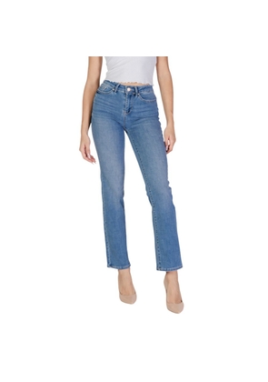 Vero Moda Light Blue Cotton Mom Jeans - XL/32