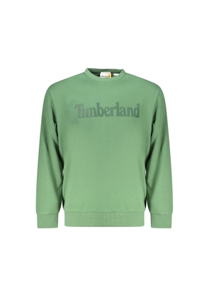 Timberland Verde Cotton Men Sweatshirt - M