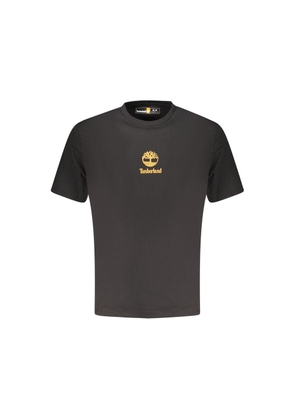 Timberland Black Cotton Mens T-Shirt - M