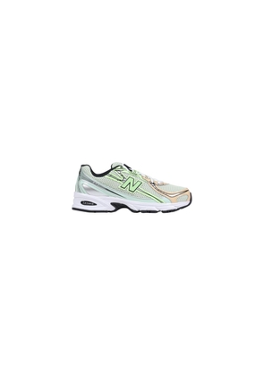 New Balance Green Synthetic Athletic Sneakers - EU42/US9