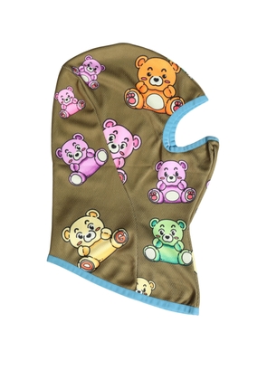 Dolce & Gabbana Men Brown Bears Polyester Ski Mask Balaclava Hat