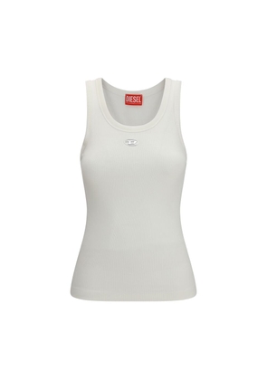 Diesel White Cotton Top - M