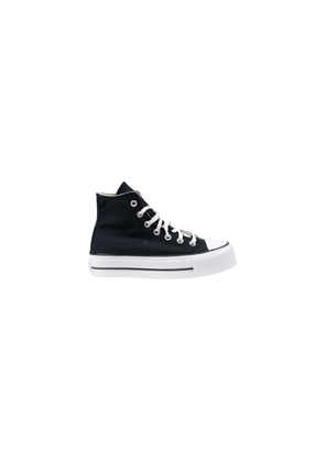 Converse Black Polyester High Top Sneakers - EU36.5/US6.5