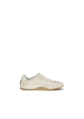 Gucci White Calf Leather Bos Taurus Low Top Sneakers - EU36/US6