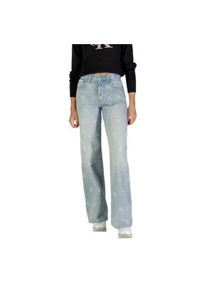 Calvin Klein Jeans Light Blue Cotton Bootcut Jeans - W29