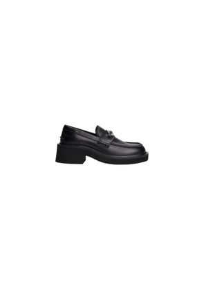 Tommy Hilfiger Jeans Black Leather Pumps - EU38/US8