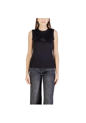 Calvin Klein Jeans Black Cotton T-Shirt - XL