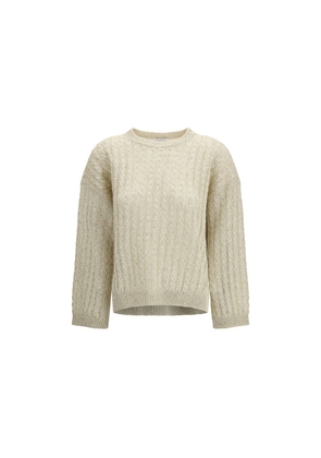 Brunello Cucinelli Beige Linen Sweatshirt - M