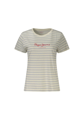 Pepe Jeans Bianco Cotton Women T-Shirt - S