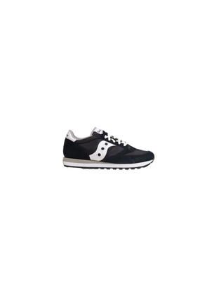 Saucony Black Suede Leather Low Top Sneakers - EU44.5/US11.5