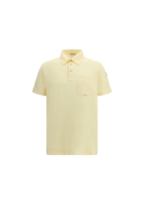 Moncler Bicolor Cotton Polo Shirt - S