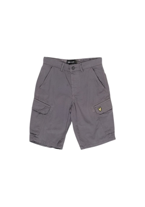 Lyle & Scott Gray Cotton Bermuda Shorts - W29