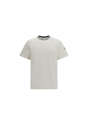 Moncler White Cotton T-Shirt - L