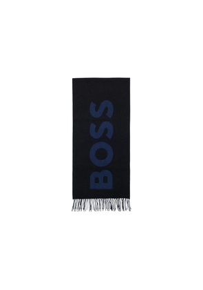 Hugo Boss Black Wool Scarf
