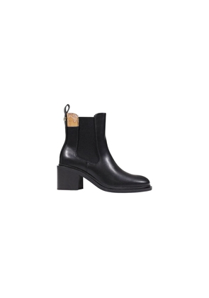 Alviero Martini Prima Classe Black Polyethylene Ankle Boots - EU40/US10