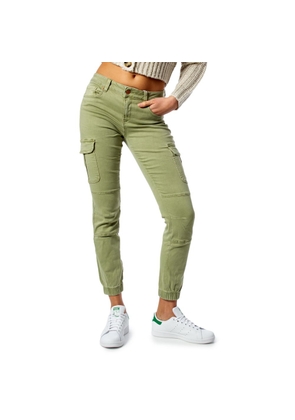 Only Green Cotton Skinny Pants - 34/30 (W38)