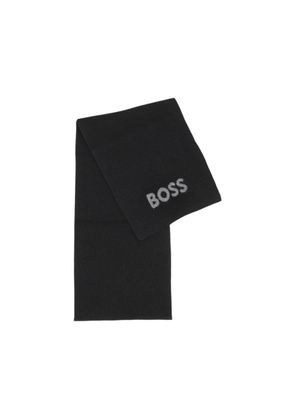 Hugo Boss Black Polyacrylic Scarf
