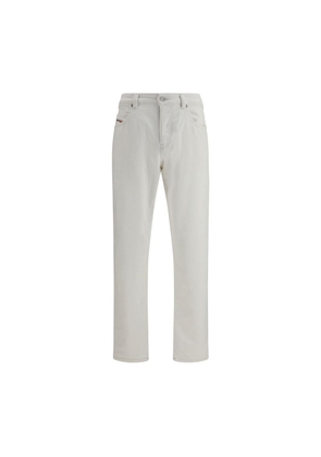 Diesel White Cotton Slim Fit Jeans - W30