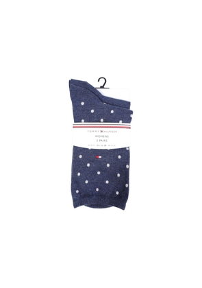 Tommy Hilfiger Blue Cotton Socks - 39-42