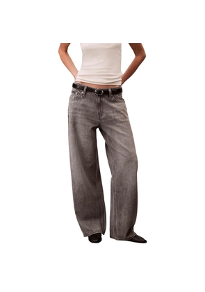 Calvin Klein Jeans Gray Cotton Boyfriend Jeans - W26