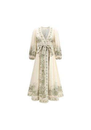 Zimmermann Multicolor Cotton Long Dress - 2