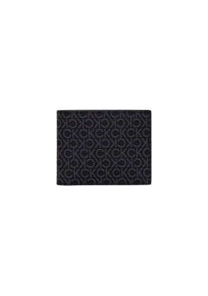 Calvin Klein Black Recycled Polyester Wallet