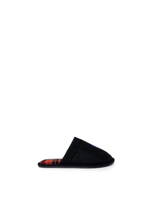 Ralph Lauren Black Polyester Slippers - EU40/US7