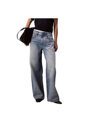 Calvin Klein Jeans Blue Cotton Bootcut Jeans - W26