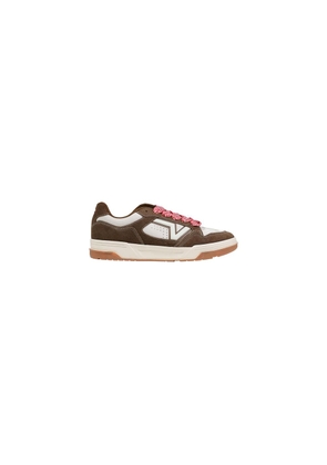 Vans Brown Leather Low Top Sneakers - EU40/US7
