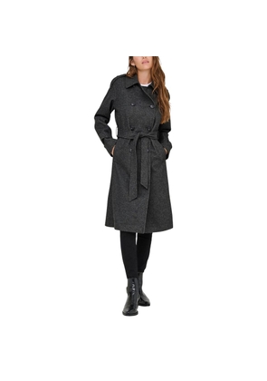 Only Gray Recycled Polyester Coat - XL
