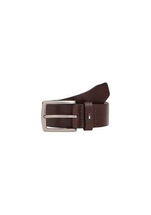 Tommy Hilfiger Brown Leather Regular Belt - 95 cm / 38 Inches