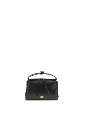 Dolce & Gabbana Black Calf Leather Bos Taurus Shoulder Bag