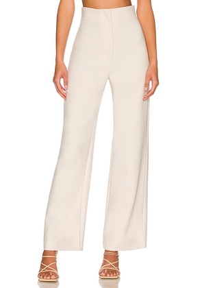 Bardot Anna High Waist Pant in Beige. Size 12. Also in 8, 10.