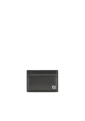 Fendi Black Calf Leather Bos Taurus Wallet