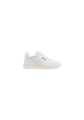 Guess White Polyethylene Platform Sneakers - EU35/US5