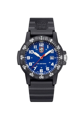 Luminox Blue Resin Sport Watch