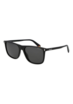 Polaroid Black Polycarbonate Sunglasses