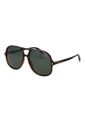 Polaroid Brown Polycarbonate Sunglasses