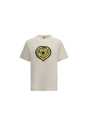 Kenzo Beige Cotton T-Shirt - L