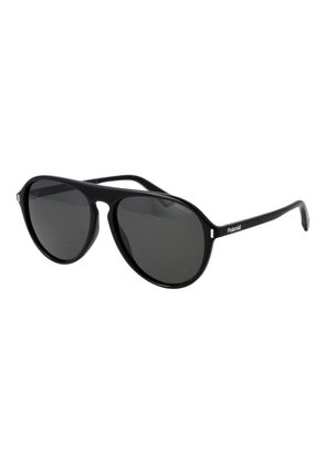 Polaroid Black Polycarbonate Sunglasses