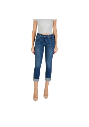 Liu Jo Blue Cotton Mom Jeans - W25