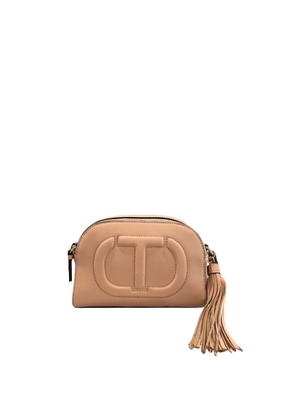 Twinset Pink Faux Leather Women Crossbody