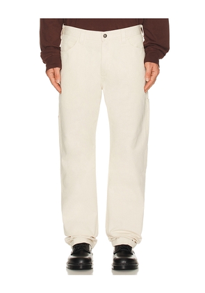 Dickies Standard Utility Painter Straight Leg Pant in Cream. Size 32x32. Also in 34x32, 36x32.